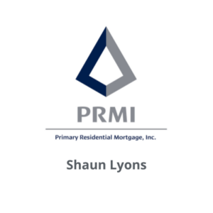 Primary Residential Mortgage Inc logo with Shaun Lyons name below